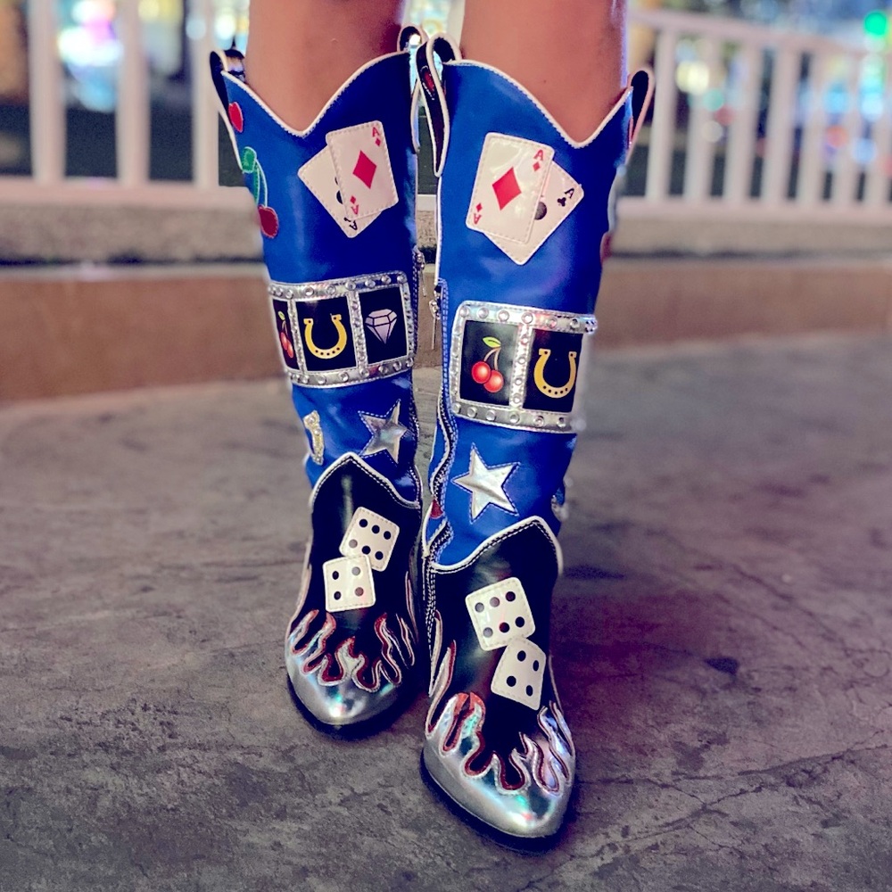 Dolls Kill Wild Child boots- perfect for Vegas and rare!!!